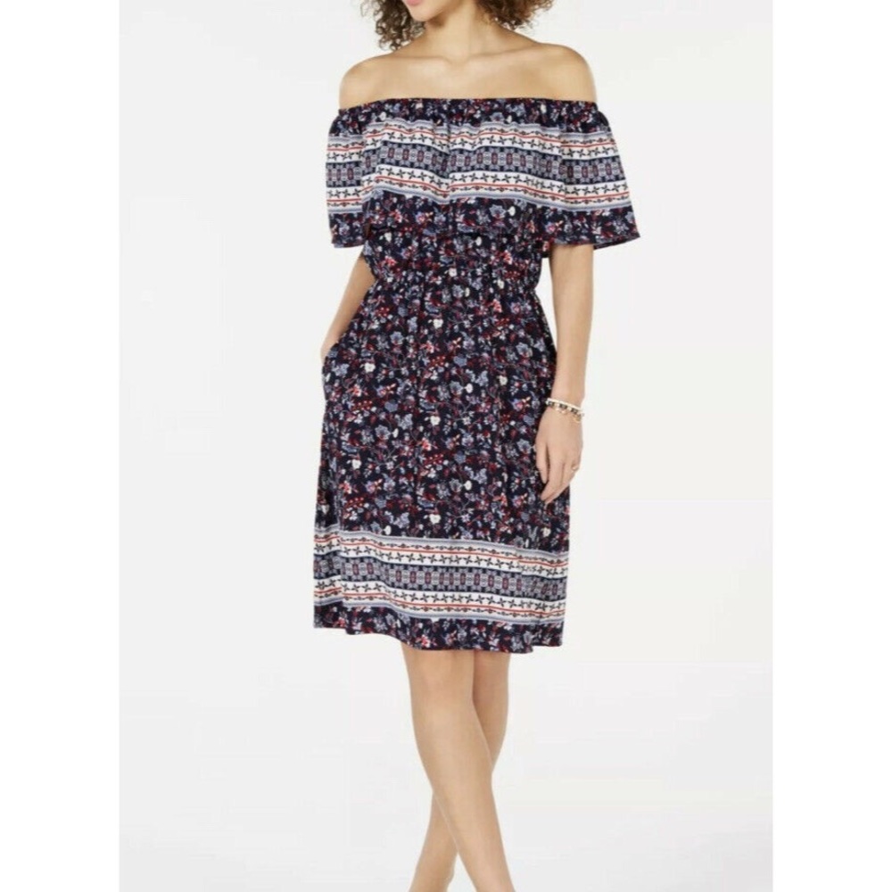 Style & Co off shoulder dress